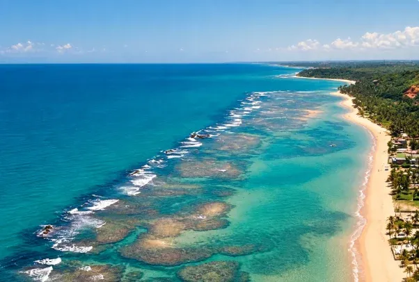 Praia do Mucugê — foto vertical